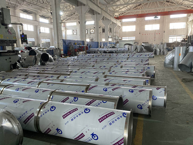 兩通金屬科技淺談：鍍鋅螺旋風管之間是怎么連接的